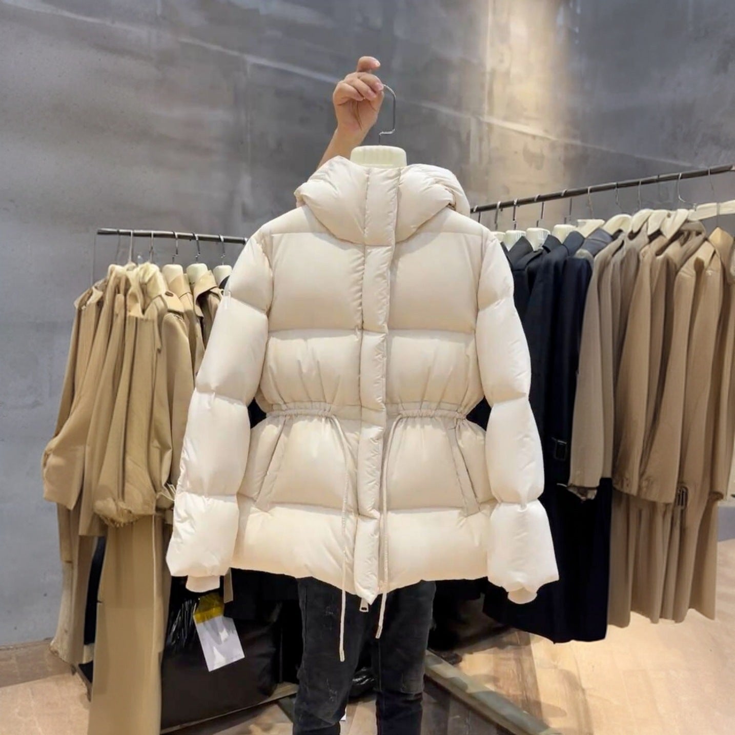 Stylish Minimalist Padded Jacket