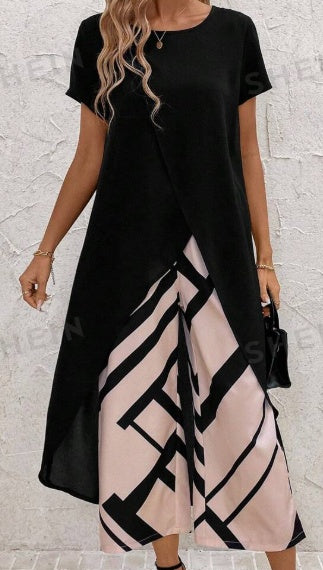 Solid Colored Two-Piece Set