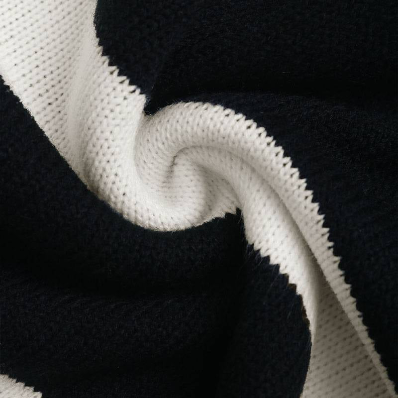 Elegant zebra sweater