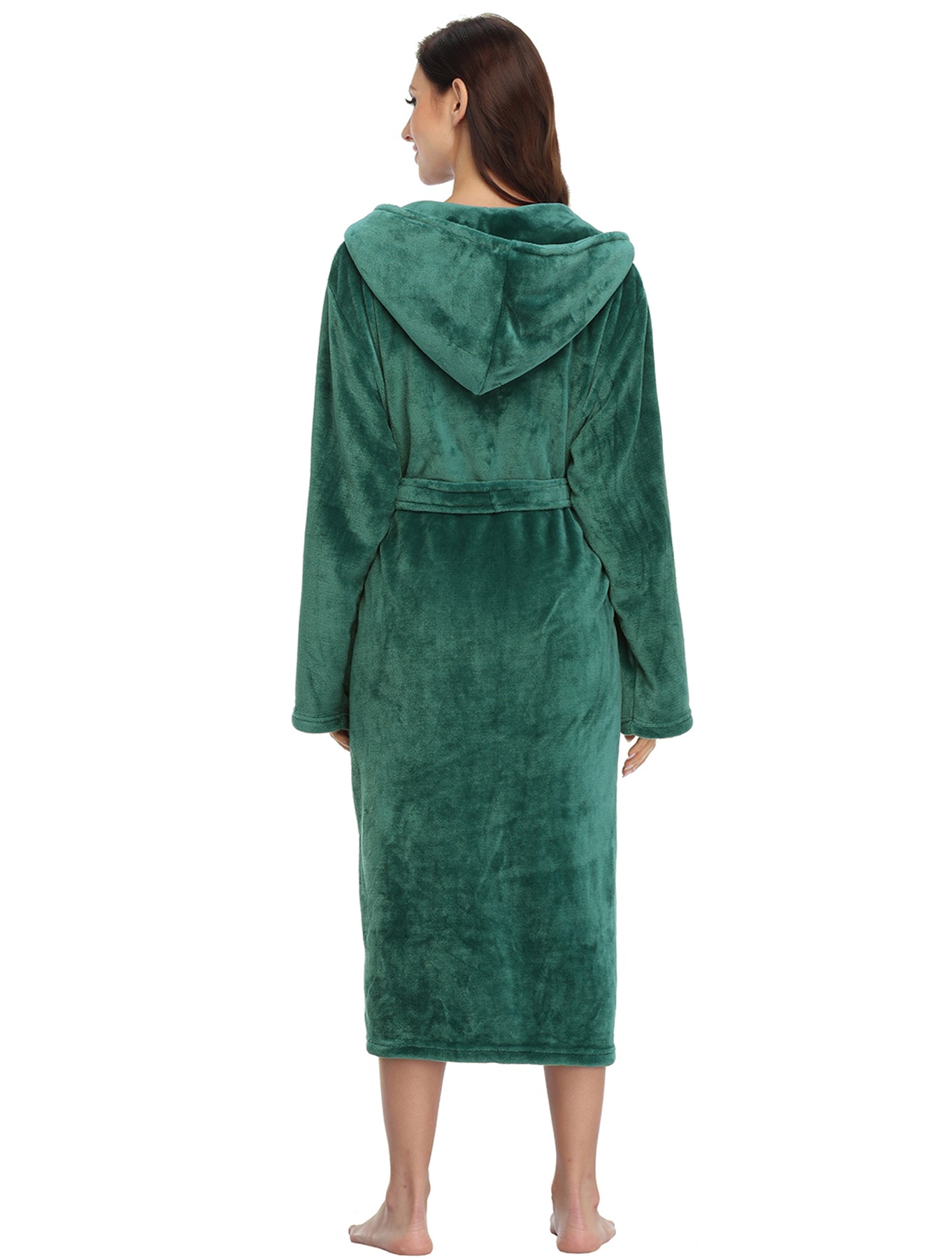 Green Velvet Bathrobe