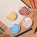 Button Set with Pin, 100 pcs., Acrylic, 58