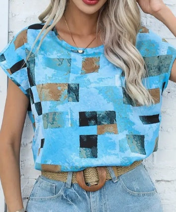 Chic Geometric Aztec Tee