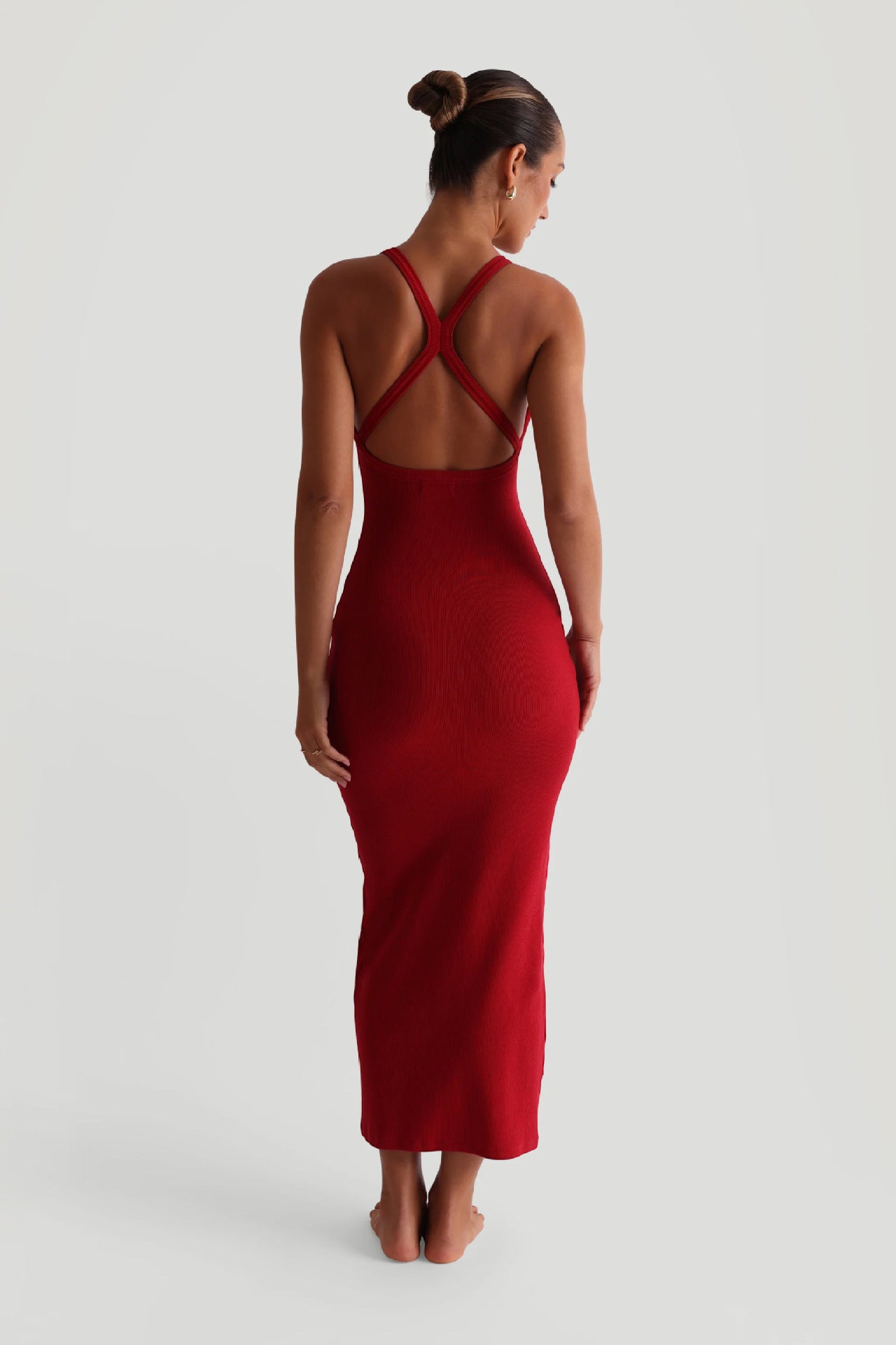 Strapless Backless Dress